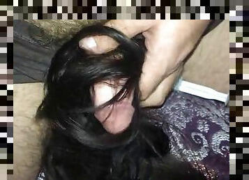 My wifes hair and my friends cum