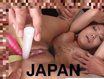 Hot Japanese teacher gets punished in front of her students