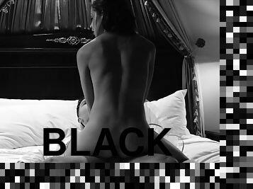Gorgeous Avi Love black-n-white sex session