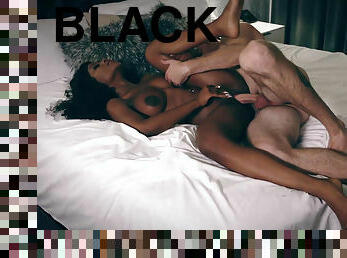 Black slave Lola Chanel obeys her white master