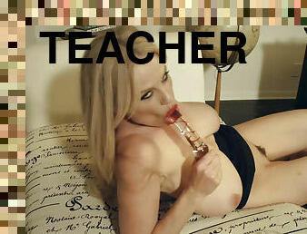 Horny teacher Kelly Madison orgasm addiction