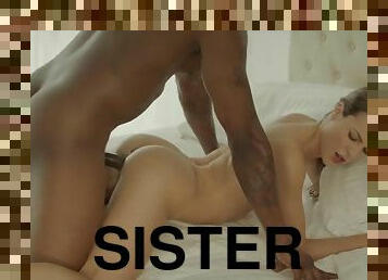 First Interracial For Naughty Sister Ally Tate