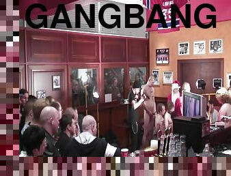 scandi anal gangbang orgy