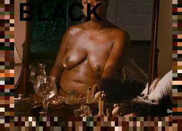 Queen Latifah and Tika Sumpter nude - Bessie