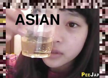 asiatisk, pissing, tenåring, japansk, kamera, voyeur, fetisj, asiatisk-tenåring