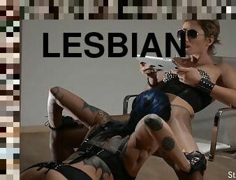 Strapless Dildo Hot Lesbian Porn Video