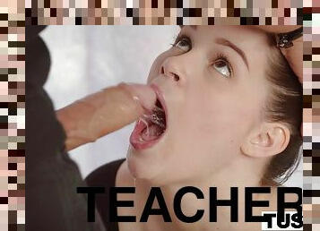 Young Girl Ballerina Explores Butt Fucking Mating With Her Teacher