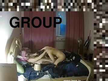 Teen group sex