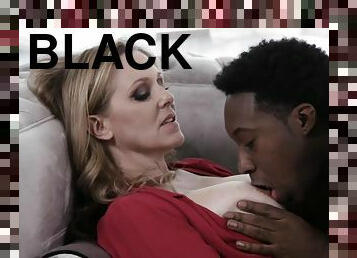 Horny black stud serves pussy of hot MILF Julia Ann