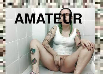 Solo Bathroom Puke - Homemade Sex