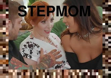 Stepmom and teenager swapping sperm