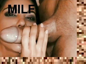 Hispanic lustful MILF mind-blowing sex clip
