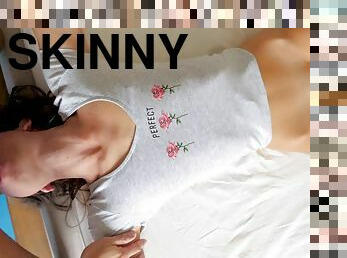 Skinny russian babe Gina Gerson hot porn clip