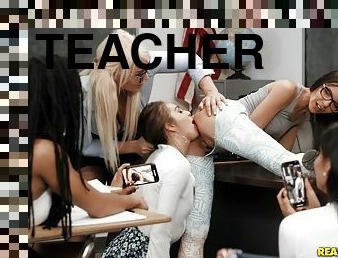 Teachers Pets 1 - Milfs Lick Teenagers