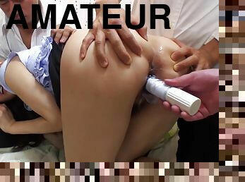 Jap lustful amateur teen crazy sex clip