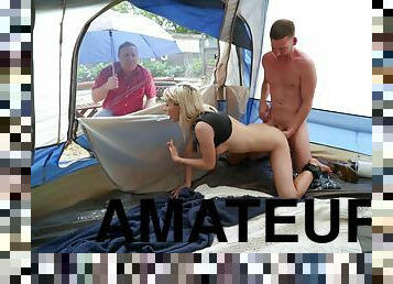 Backyard Camping For Steamy On House Arrest 2 - Pervs On Patrol