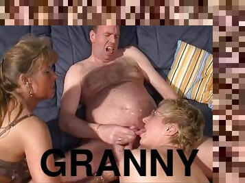 A granny for a good cock