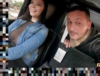 Show Me Your French Knob Female Fake Taxi