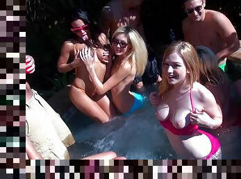 Backyard Arse Contest Real Whore Party