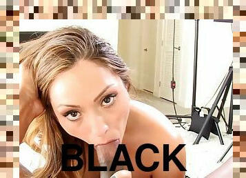 Bbws Latina gets first BIG BLACK PENIS