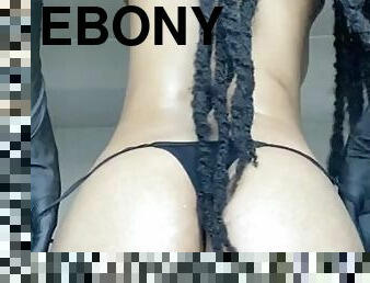 Gorgeous ebony babe