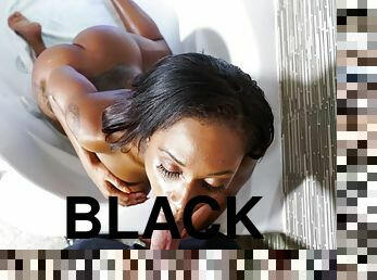 Lubed big tit black amateur porn blows vanilla stick