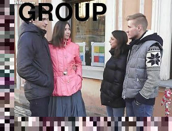 підліток, хардкор, груповий-секс-groupsex, секс-із-чотирма-партнерами