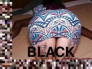 Tatted Latina Thot Gives Up Throat - big black dick