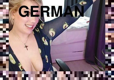 More German blond hair lady camgirl - Amateur Porn