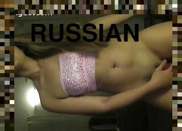 Sexy Russian teens masturbating