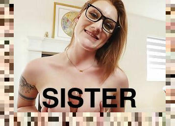 StepSister gives me POV titjob Tyler Steel and nerdy tattooed redhead Aria Kai part 02