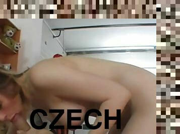 Czech student lap dance
