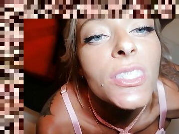 la belle marie vides des mecs chez elle en bukkake (pornhoarder)