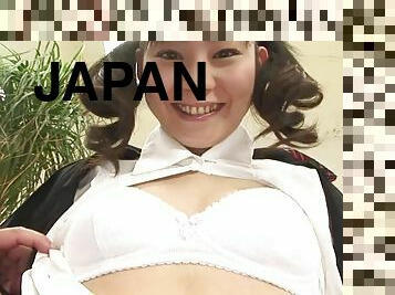 Japanese teen Anri Kawai gently shaved uncensored