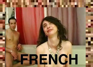 Ugly french mature anal sex
