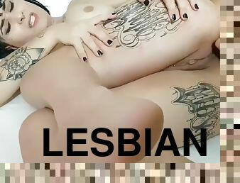 lesbo-lesbian, perä-butt