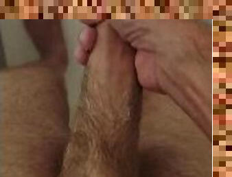 Huge White Dick ? Shower Masturbation ? Big Cock