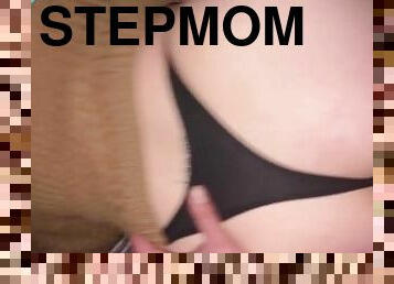 I fucked my stepmom while she was in the room! Different positions!