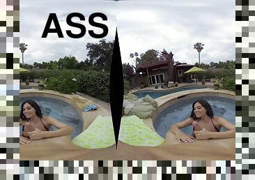 VR thick teen hot tub fuck - Hardcore