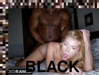 BLACKEDRAW Monster Black Stud Dominates Blonde Hipster - Arya fae
