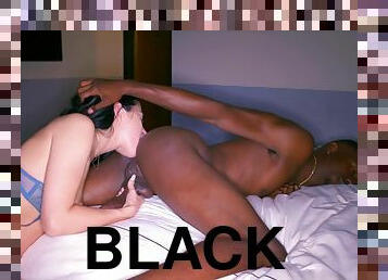 BLACKEDRAW she Asked her White Boyfriend to have some BBC for a Night - Alex coal