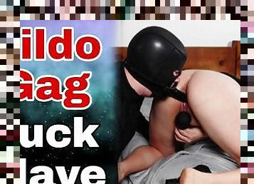 Femdom Dildo Gag Fuck! Real Orgasms Tease & Denial BDSM Female Domination Cum Homemade Milf Stepmom
