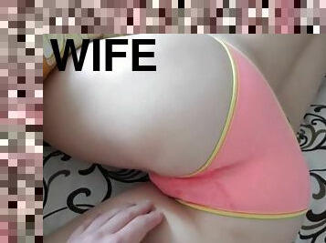 Wake up wife with hard fuck - home video
