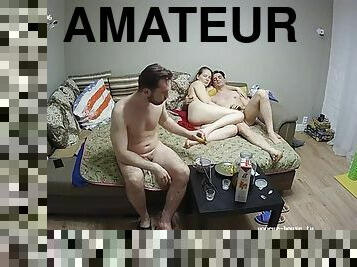 amatoriali, hardcore, trio, doppie, webcam, penetrazione