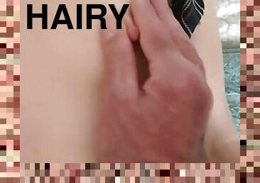 Danas very hairy pussy penetrated