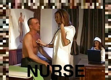 Hot white nurses