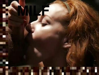 Redhead milf - awesome cocksucking