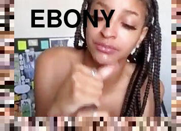 Beautiful ebony wants a BBC cumshot