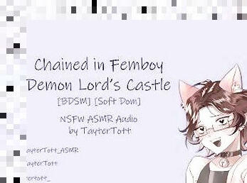Chained in Femboy Demon's Castle  [BDSM] [Soft Dom] NSFW ASMR TRAILER