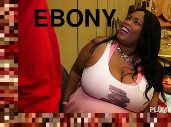 Bbw ebony gets broken by a bolt tattooed